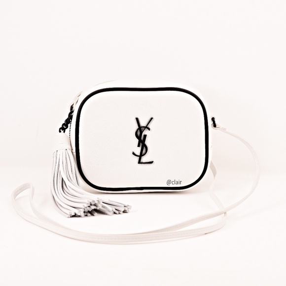 Saint Laurent Handbags - Saint Laurent Monogram Blogger Tassel Leather Bag